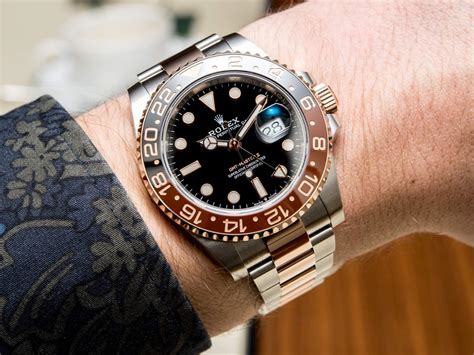 rolex gmt master 2 gold steel replica|rolex root beer alternatives.